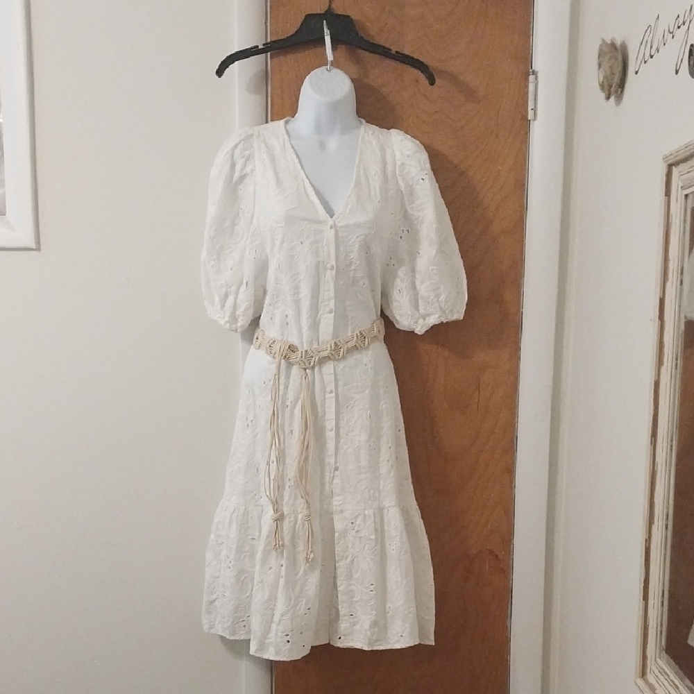 Embroidered Long Dress